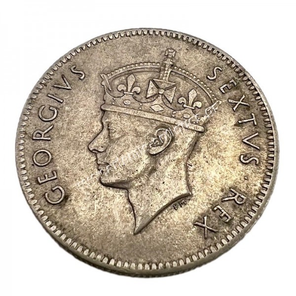 50 Cents 1949 UNC George VI East Africa