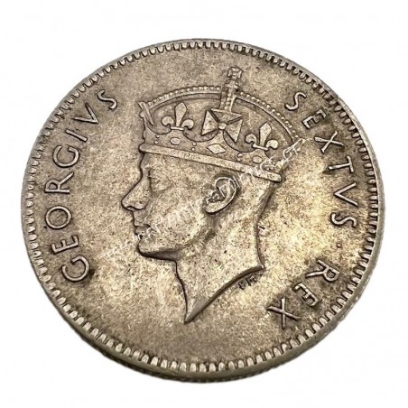 50 Cents 1949 UNC George VI East Africa