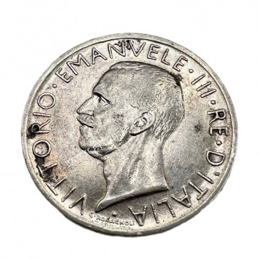 5 Lire 1927 Vittorio Emanuele III Italy