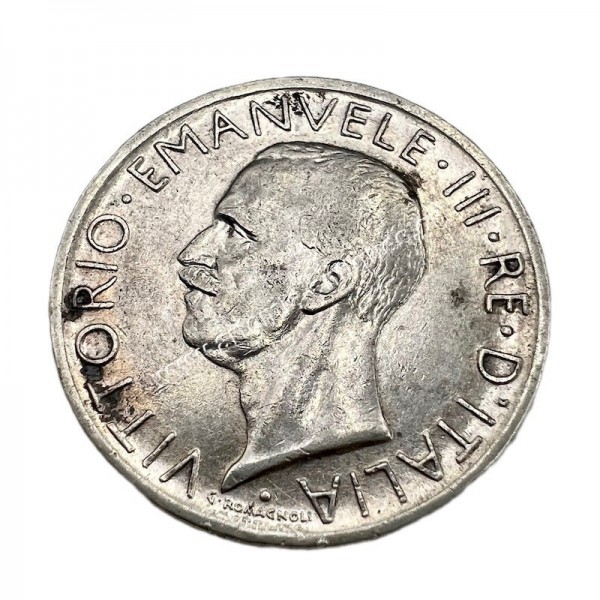 5 Lire 1927 Vittorio Emanuele III Italy
