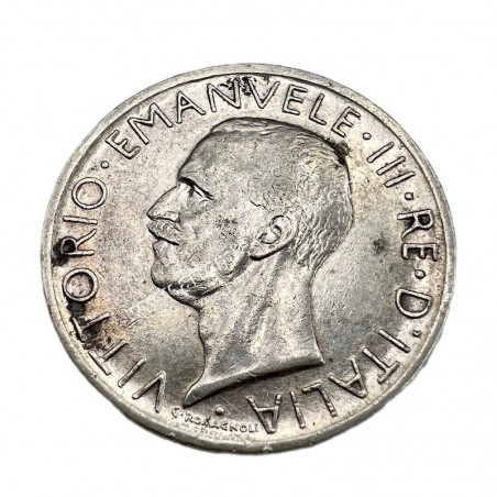 5 Lire 1927 Vittorio Emanuele III Ιταλία
