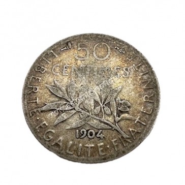 50 Centimes 1904 Γαλλία 2