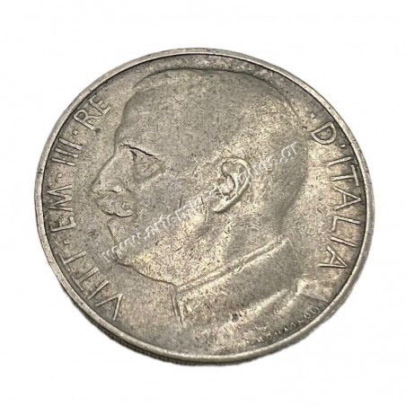 50 Centesimi 1925 Vittorio Emanuele III Reeded Edge Italy