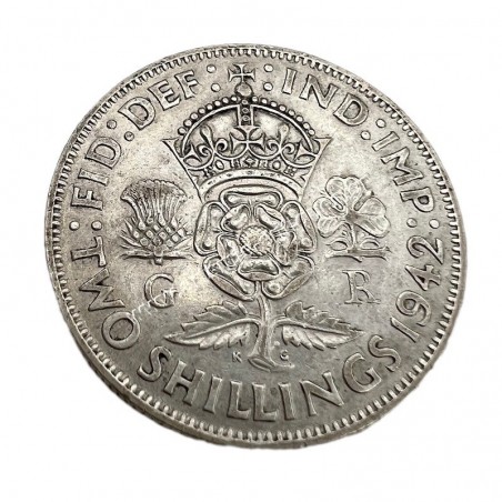 2 Shillings 1942 George VI United Kingdom