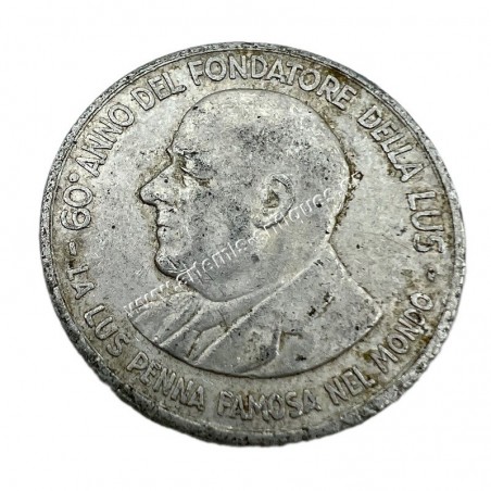 100 lire Lus Penna Famosa del Mondo 60 Anno del Fondatore della Lus Μάρκα