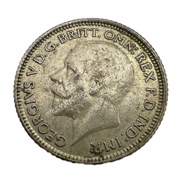 6 Pence 1929 George V Ηνωμένο Βασίλειο