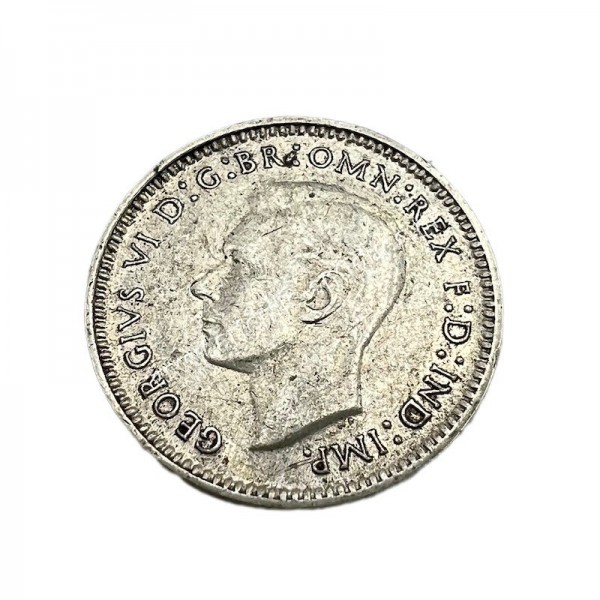 3 Pence 1938 UNC George VI Αυστραλία