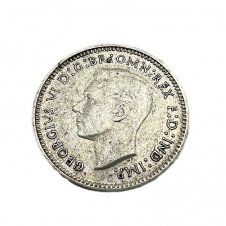 3 Pence 1938 UNC George VI Αυστραλία