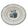 Josephine and Oscar of Sweden 19th Century Commemorative Plate