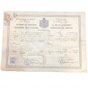 Greek Consulate in Suez , First Class Passport 1916