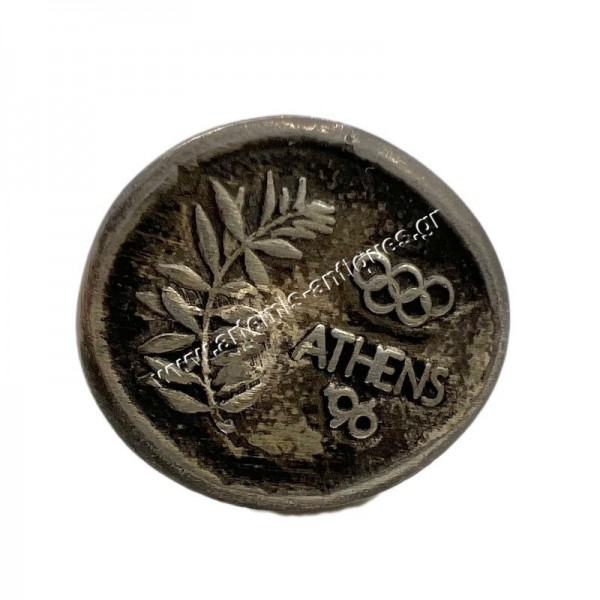 Athens 1996 Olympic Games Silver Pin
