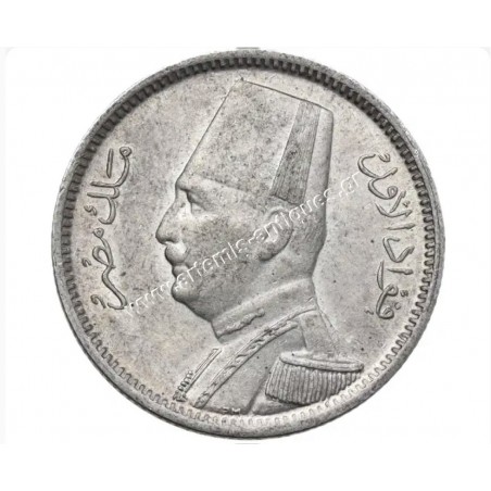 2 Piastres 1929 Fuad CCG AU 58 Αίγυπτος