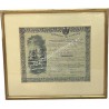 1 Ομολογία 100 Δραχμές 1906 Δημόσιο Χρέος 18.000.000 Δραχμές προς Ναυτικές Νήσους
