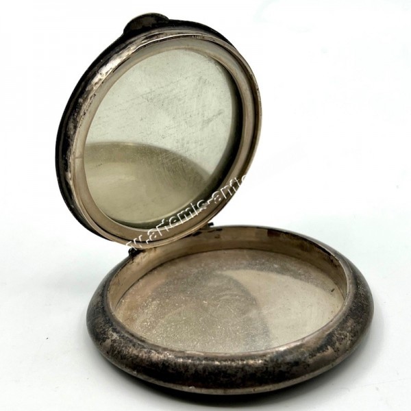 Ασημένια Θήκη Πούδρας Σαβάτι