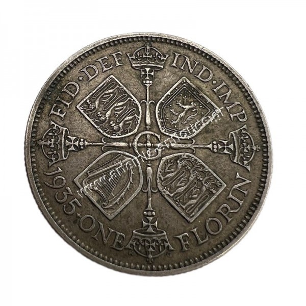 1 Florin 1935 George V Ηνωμένο Βασίλειο