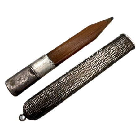 Ασημένια Θήκη Μολυβιού αρχές 1900