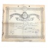 Ecumenical Patriarchate Funeral Certificate 1954