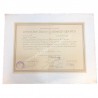 Diploma of Drama School of the National Theater 1955