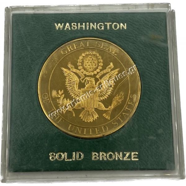 Washington DC Solid Bronze Μετάλλιο