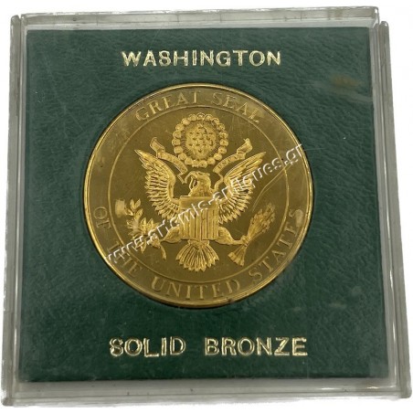 Washington DC Solid Bronze Μετάλλιο