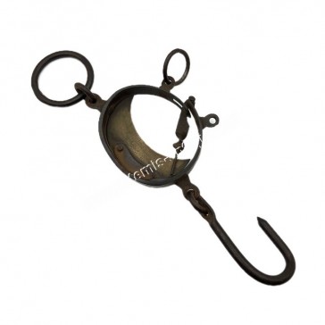 "Buffalo Hide" Ζυγαριά ορειχάλκινη και σιδερένια αρχές 1900 2