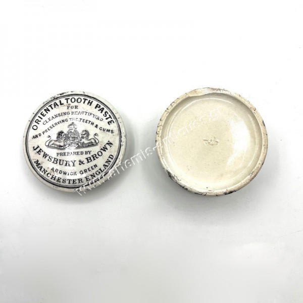 Oriental Tooth Paste by Jewsbury & Brown Manchester England Τέλη 1800