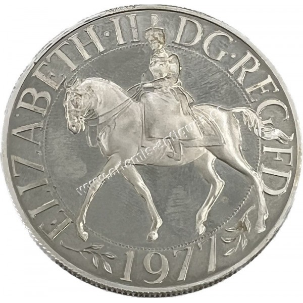 25 New Pence 1977 Elizabeth II Silver Proof Silver Jubilee Ηνωμένο Βασίλειο