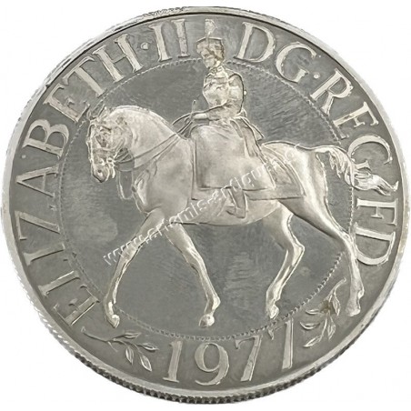 25 New Pence 1977 Elizabeth II Silver Proof Silver Jubilee Ηνωμένο Βασίλειο