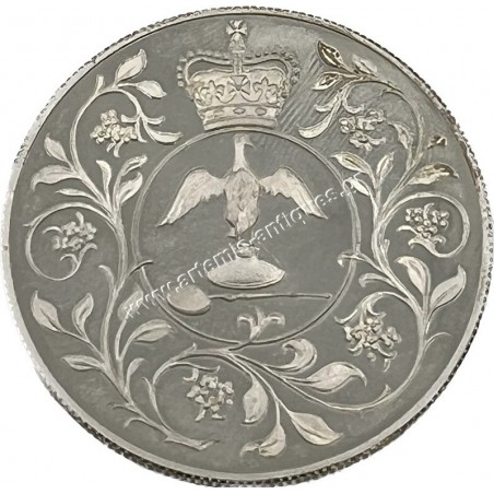 25 New Pence 1977 Elizabeth II Silver Proof Silver Jubilee Ηνωμένο Βασίλειο