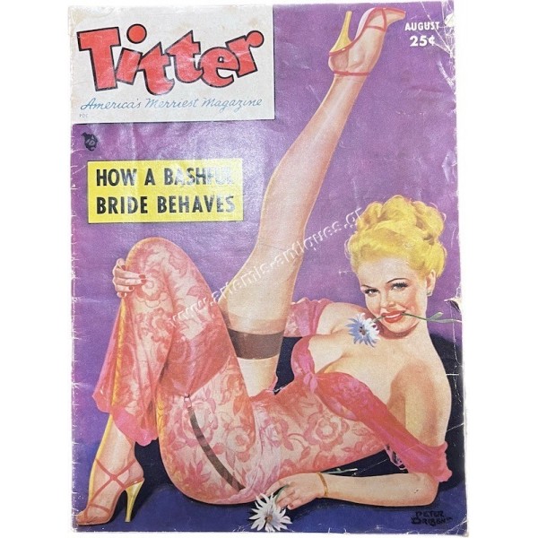 Titter August 1952 America's Prettiest Magazine