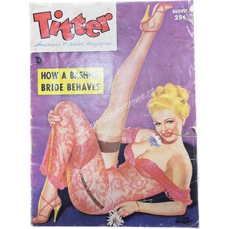 Titter August 1952 America's Prettiest Magazine