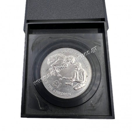 1 Pound 1989 BU Boy's Play Κύπρος
