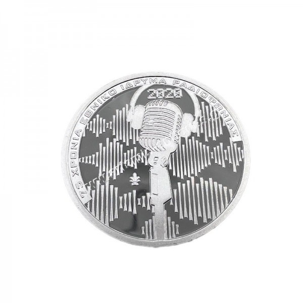 6 Euro 2020 Silver Proof National Radio Foundation Greece