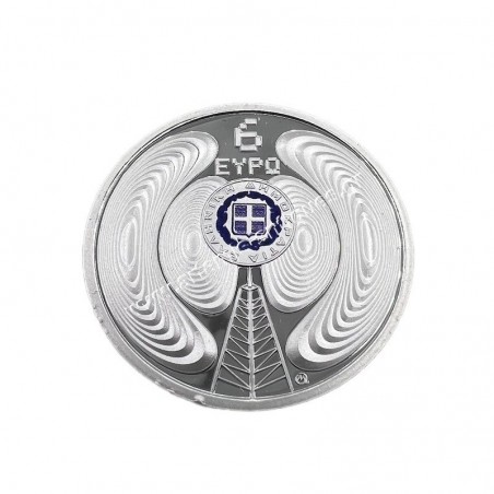 6 Ευρώ 2020 Ασημένιο Proof Εθνικό Ίδρυμα Ραδιοφωνίας