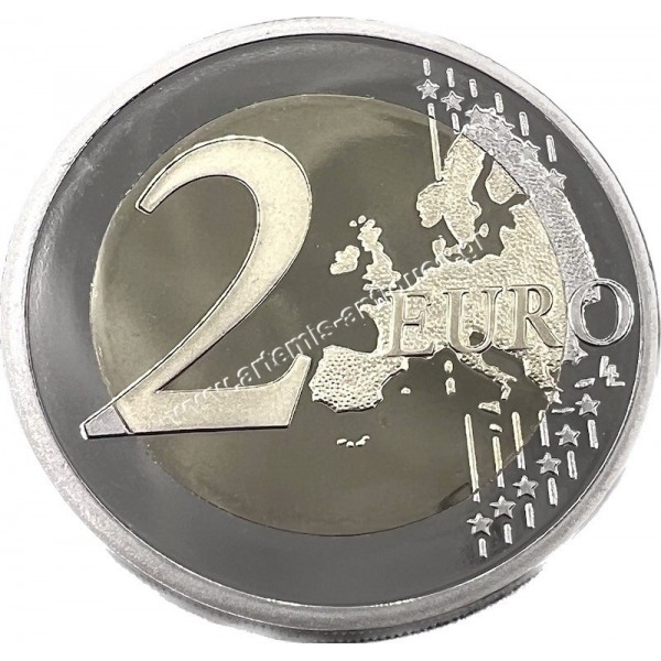 2 Euro 2021 Proof Biccentenial of the 1821 Greek Revolution