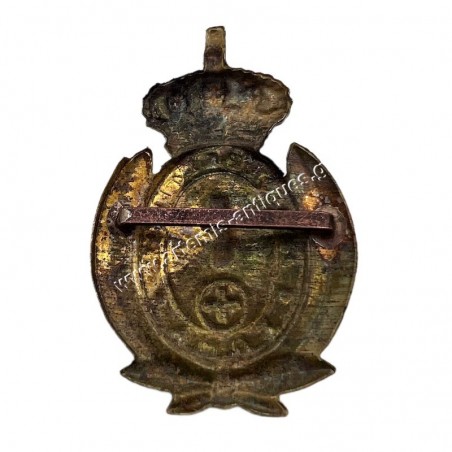 Greek Fire Truck Driver Badge 1960s Rare