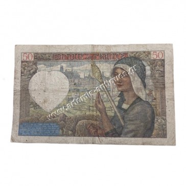 50 Francs 1940 P-93 Γαλλία 2