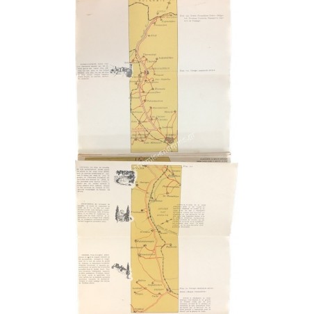 Ελληνική Λέσχη Περιηγήσεων και Αυτοκινήτου ΕΛΠΑ Αγωνιστικός Χάρτης Δυο Διαδρομών