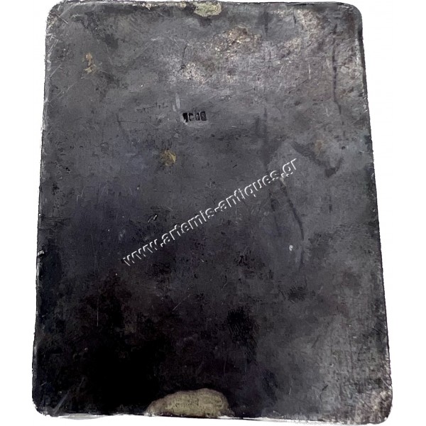 Φυλαχτό Εικόνα Δεκαετίας 1920 Επισμαλτωμένο Ασήμι 1000