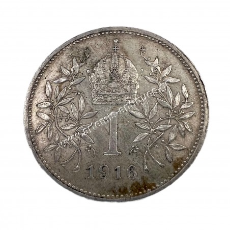 1 Corona 1916 Franz Joseph I Austria