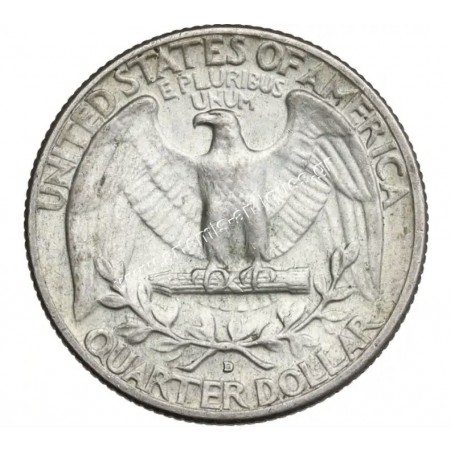 1/4 Dollar 1964 D CCG AU53