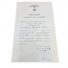 Award of the Golden Cross of the Order of the Phoenix 1959 Paul King of the Greeks