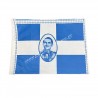 King Constantine and Queen Anna Maria of Greece Flag Lithograph