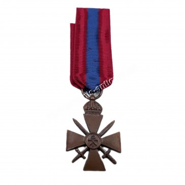 Greek War Cross 1940 C Class Miniature Medal