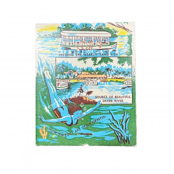 Διαφημιστικά Σπίρτα Silver Springs Florida Nature's Underwater Fairyland