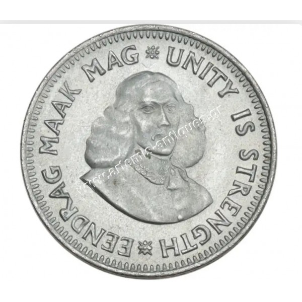 2 1/2 Cents 1961 Νότιος Αφρική CCG MS60