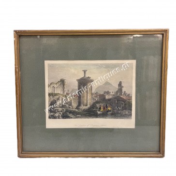 The Lantern of Diogenes Engraving