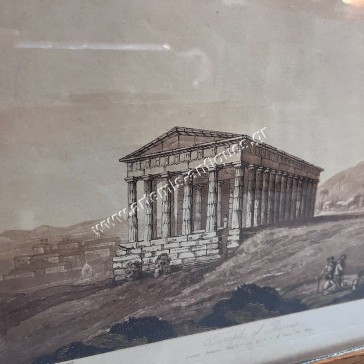 Ναός του Θησέα Γκραβούρα 1814 2