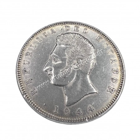 5 Sucres 1944 Ecuador