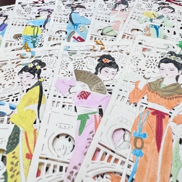 Σετ Σελιδοδείκτες Beauties of A Dream of Red Mansions 2